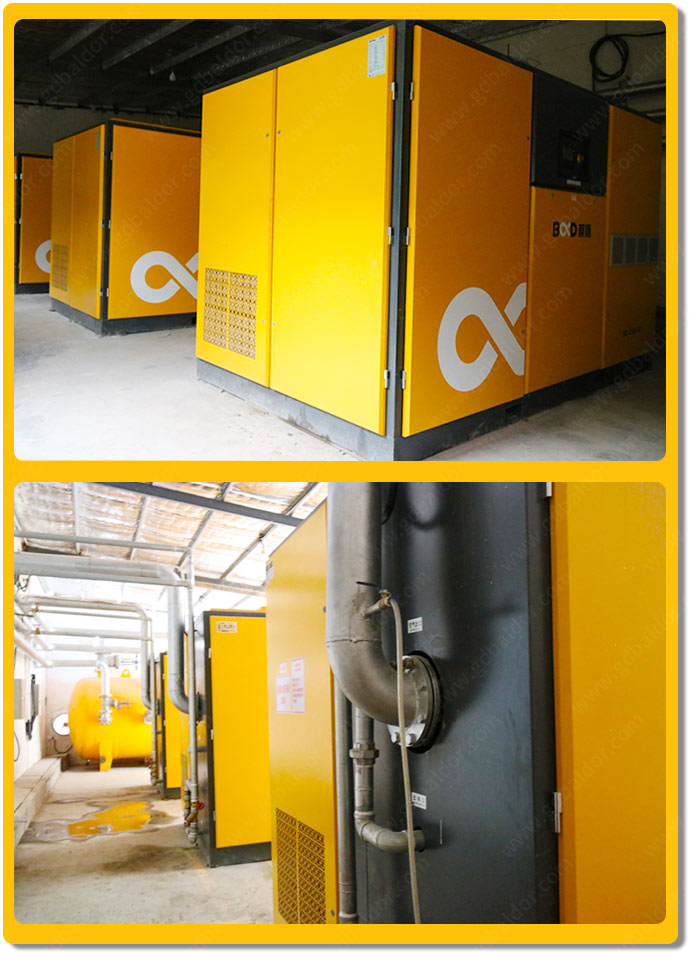 東鵬陶瓷:葆德空壓機節(jié)能35%