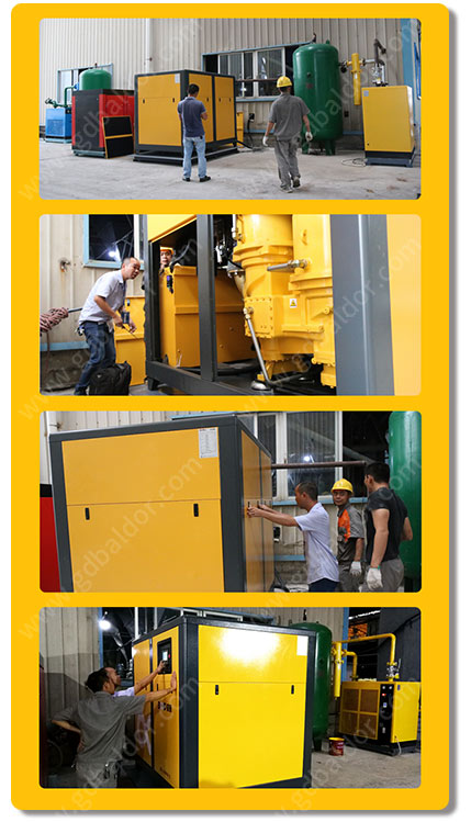 簡一陶瓷用葆德空壓機節能24%