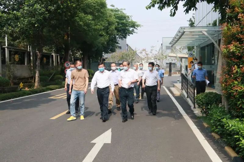 佛山市市長朱偉一行蒞臨葆德科技調研、指導！