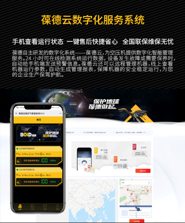 新能源應用｜100%純凈無油，葆德干式無油系列耀世登場！