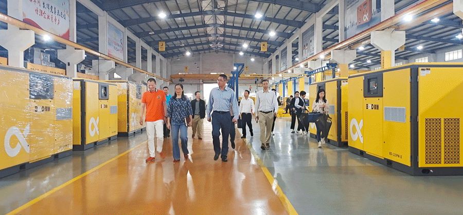 創新葆德 中國智造｜佛山市三水區政協主席何綺紅一行蒞臨葆德考察指導！