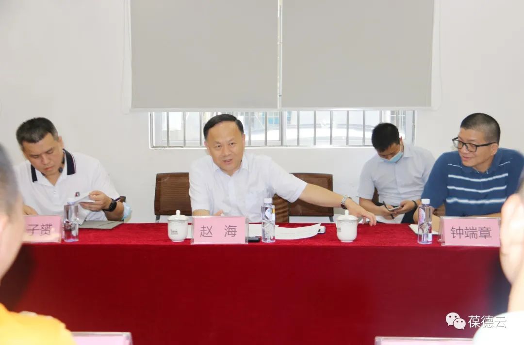 聚勢謀遠 數字標桿｜佛山市趙海副市長蒞臨葆德調研指導！