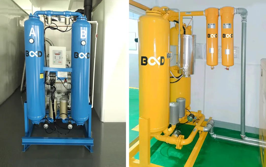 空壓機為什么要配干燥機？在壓縮空氣中竟能這樣應用！