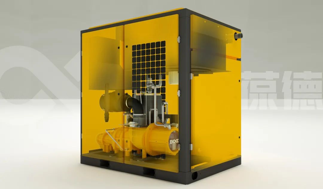 葆德空壓機新品來襲！一鍵三連，串聯兩級壓縮系列隆重登場！