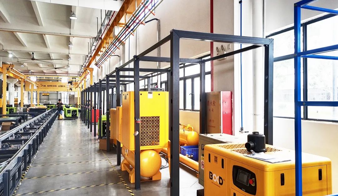 節(jié)能“好品質(zhì)”是如何煉成的?葆德空壓機數(shù)字化工廠帶您一探究竟!