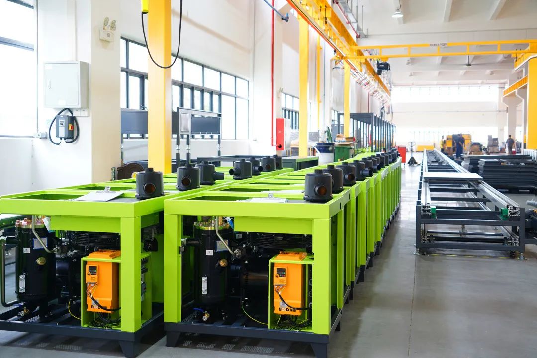 節(jié)能“好品質(zhì)”是如何煉成的?葆德空壓機數(shù)字化工廠帶您一探究竟!