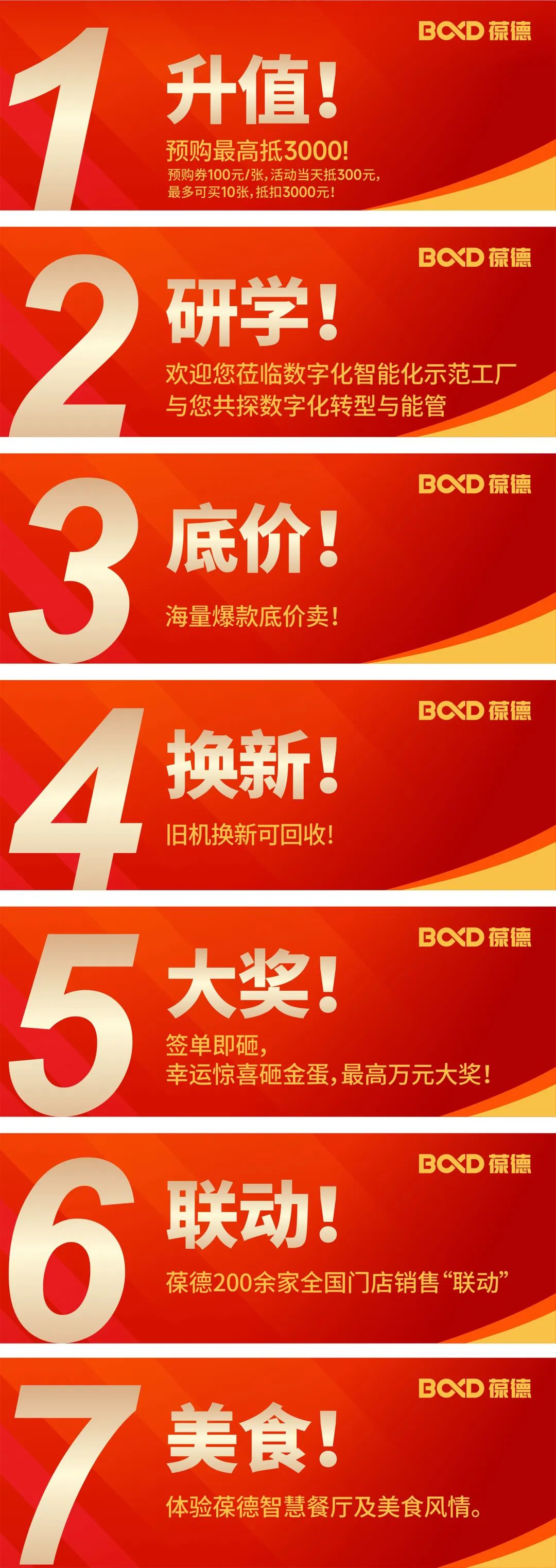 2023葆德全國聯動工廠直供會，一年一次，為您省錢！