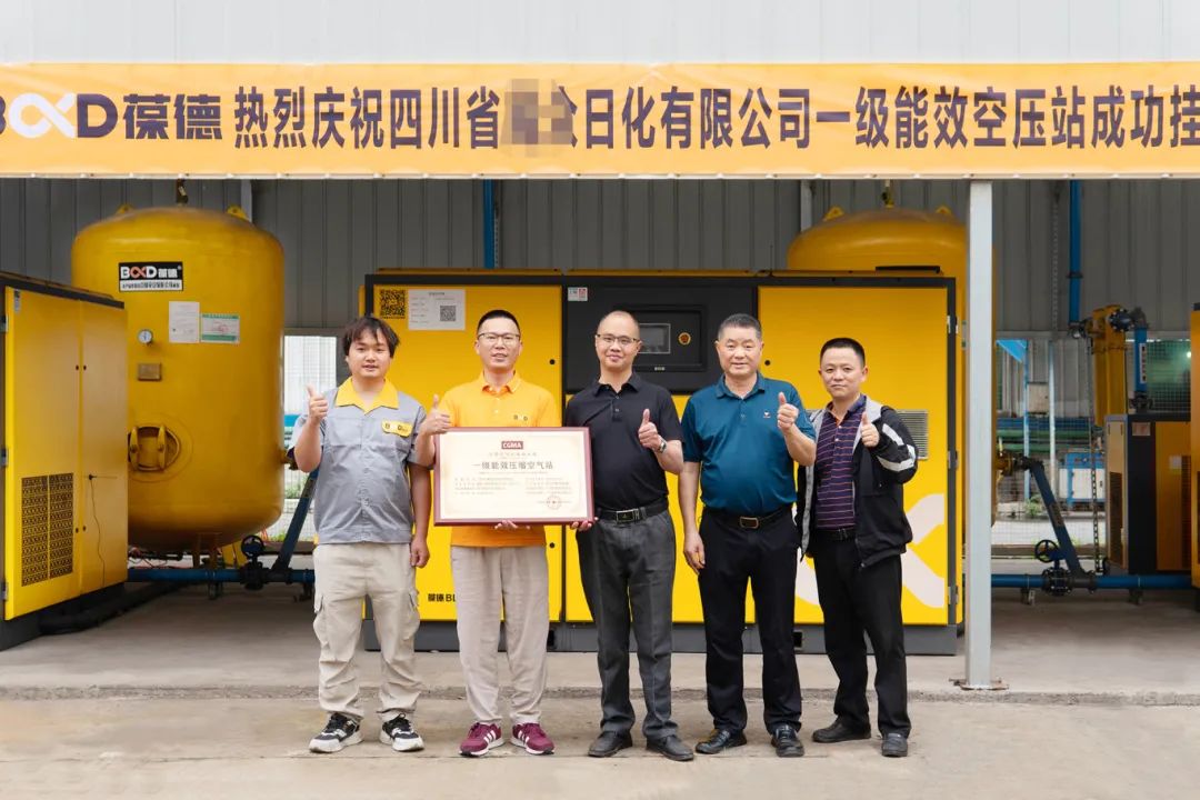 年省76萬:葆德一級能效數(shù)智空壓站+日化企業(yè)節(jié)能改造案例分析